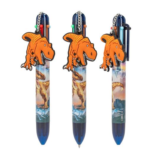 Dino World Gel Pen 6 Colours