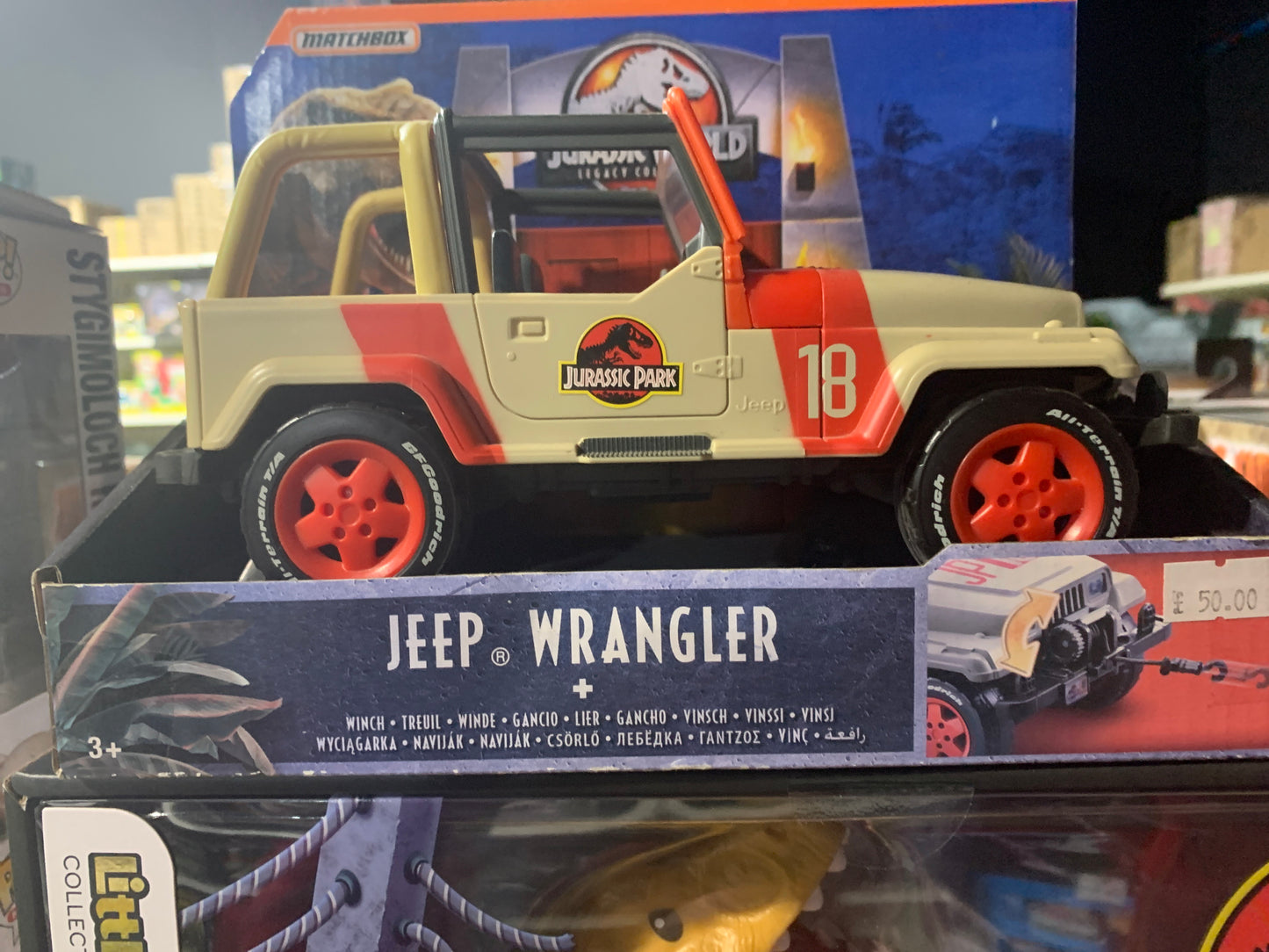 Jurassic World Legacy Collection Jeep Wrangler