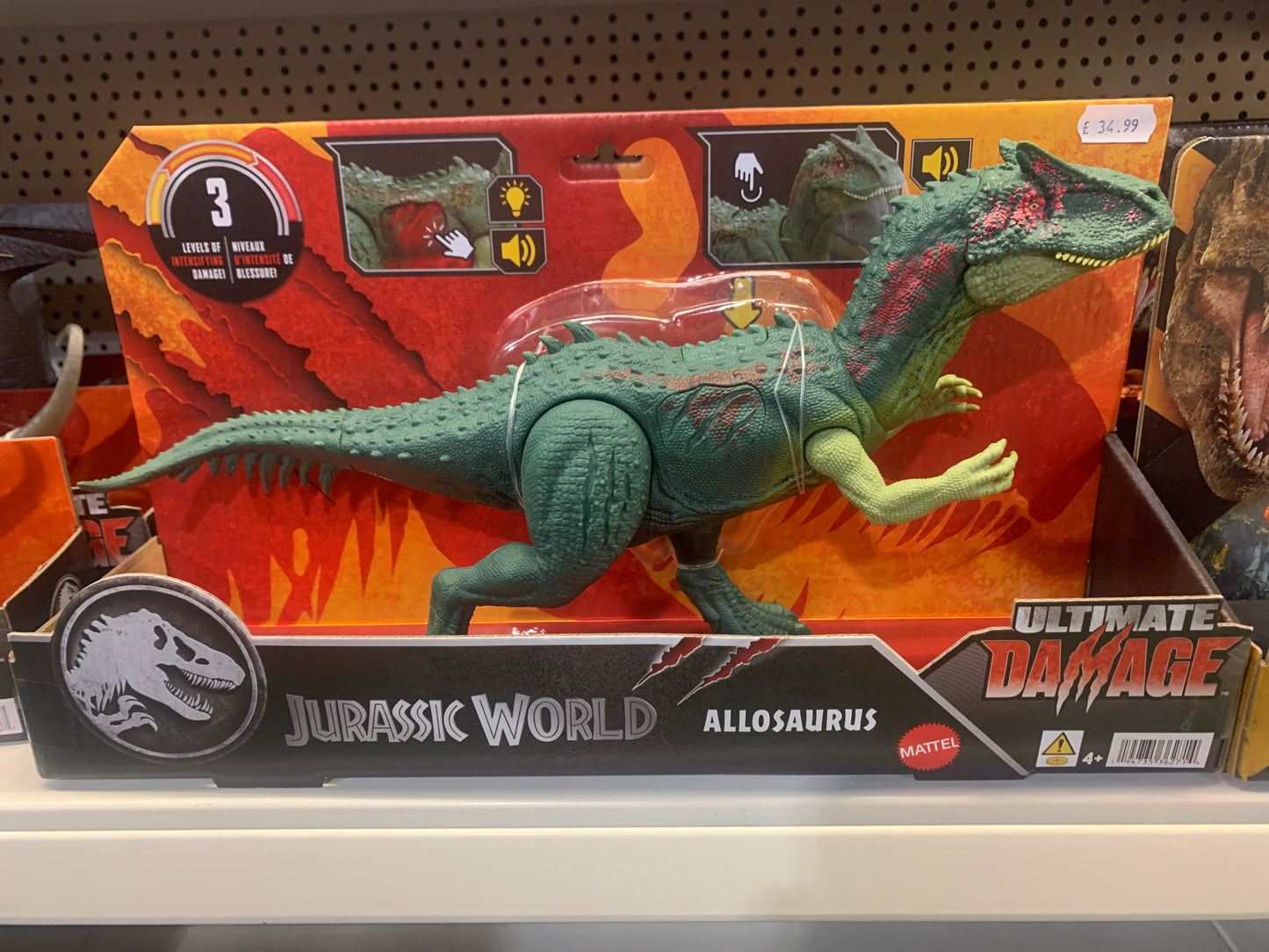 Jurassic World Ultimate Damage Allosaurus