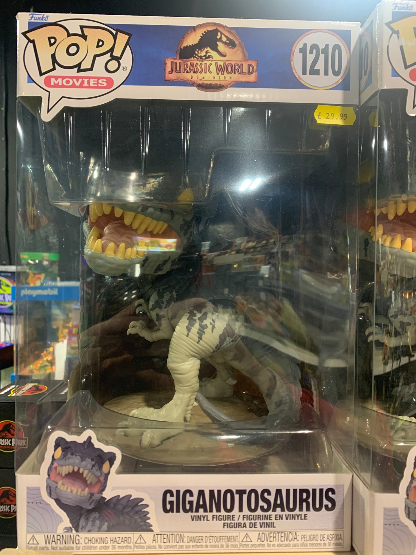 Jurassic World Dominion Funko pop 1210 Giant Giganotosaurus