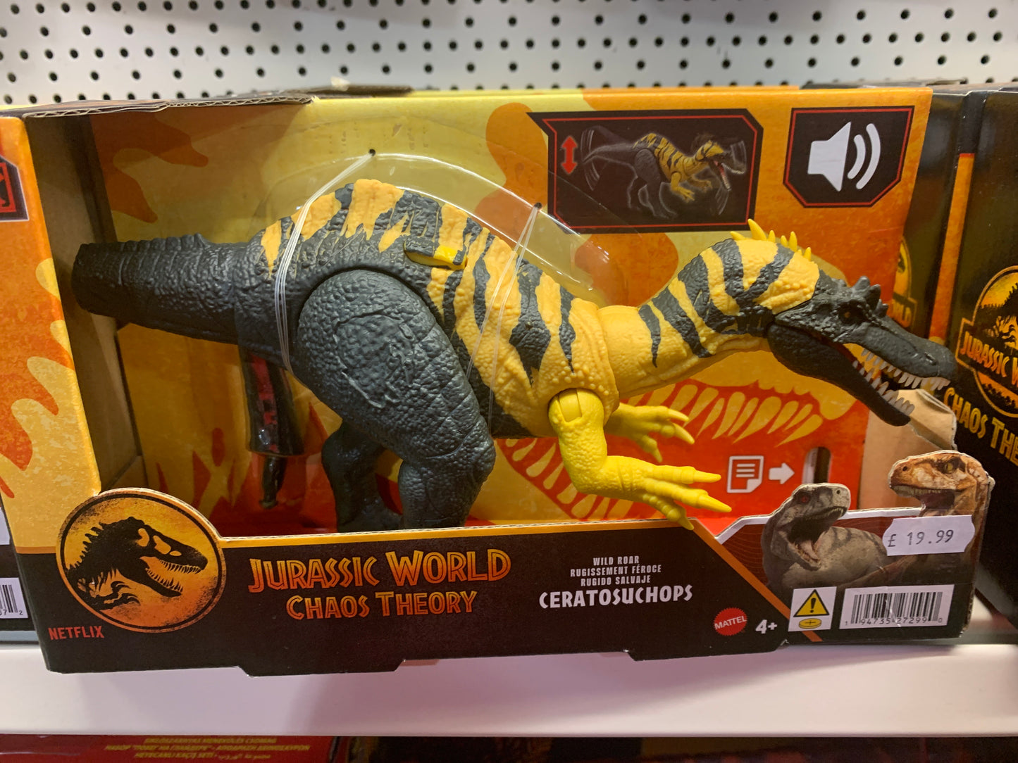 Jurassic World Chaod Theory Wild Roar Ceratosuchops