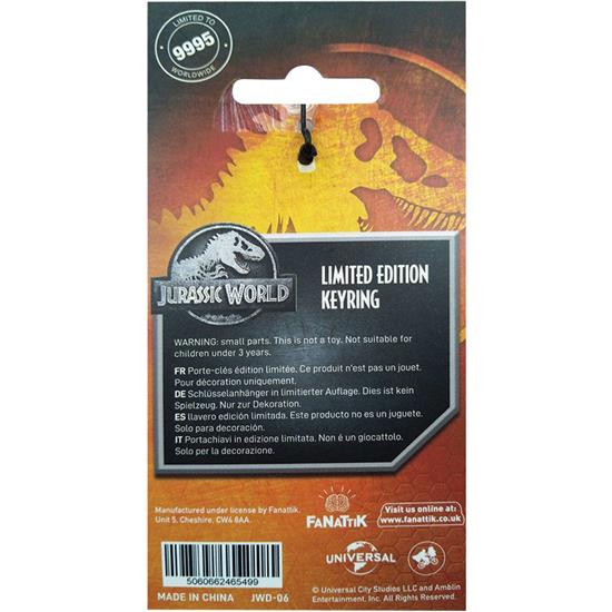 Jurassic World Metal Keychain Limited Edition - DNA Excavation