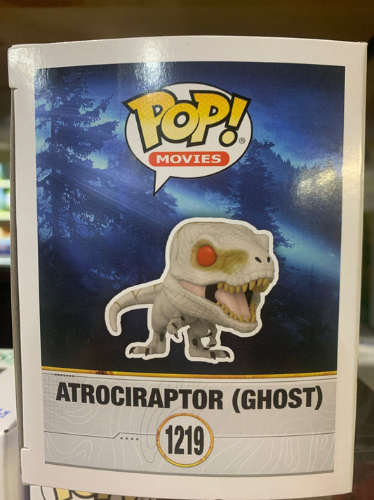 Funko pop! 1219 Atrociraptor Ghost special edition