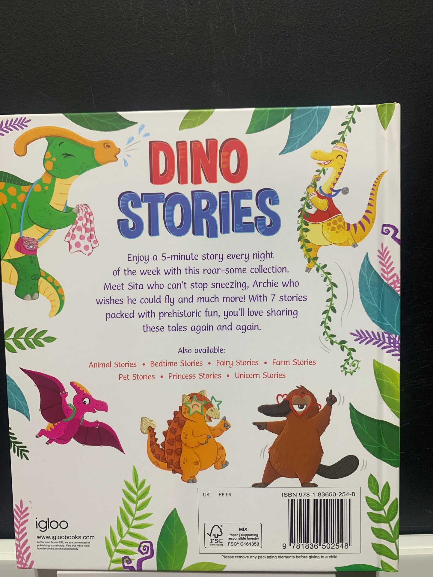 5 minute tales Dino Stories