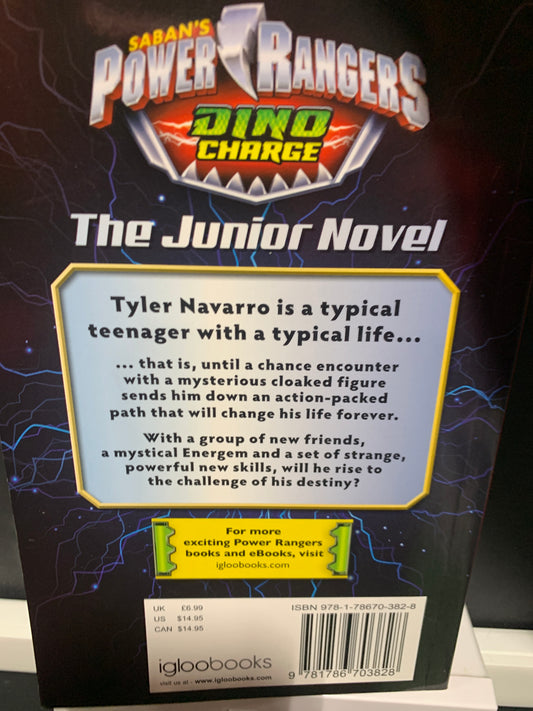 Power Rangers Dino Charge The Junior Novel