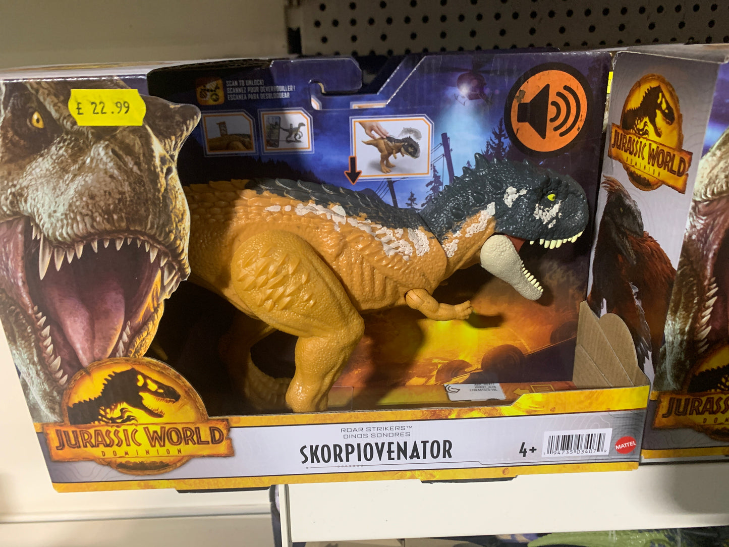 Jurassic World Roar Strikers Skorpiovenator