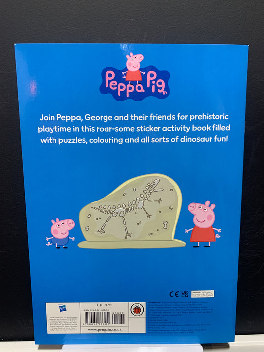 Peppa Pig Dinosaurs Sticker Activity Book