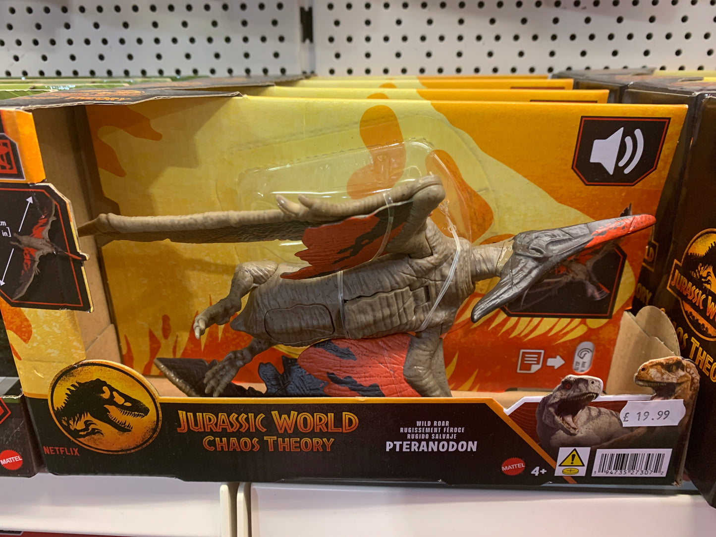 Jurassic World Chaos Theory Wild Roar Pteranodon