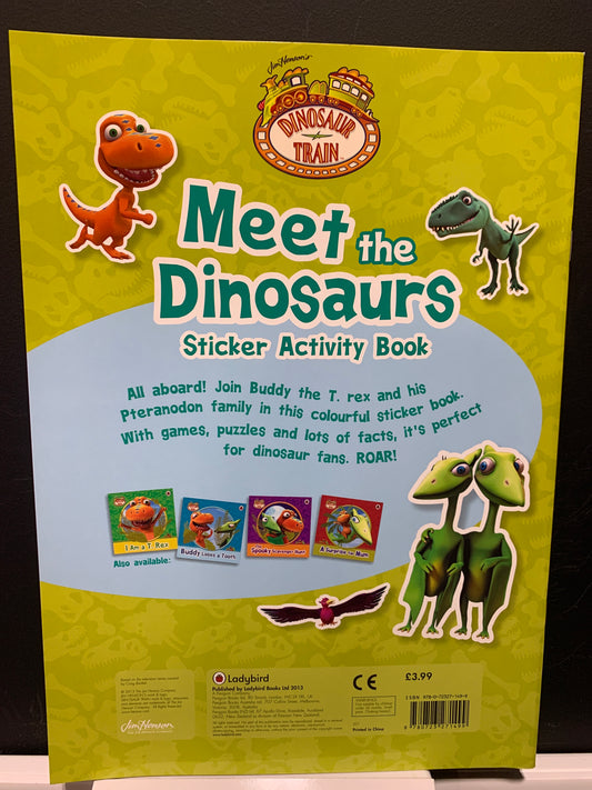 Dinosaur Train - Meet the Dinosaurs sticker book