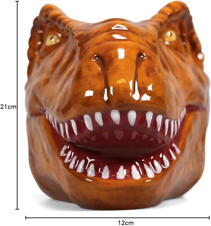 Jurassic Park T-Rex Shaped Ceramic Mug