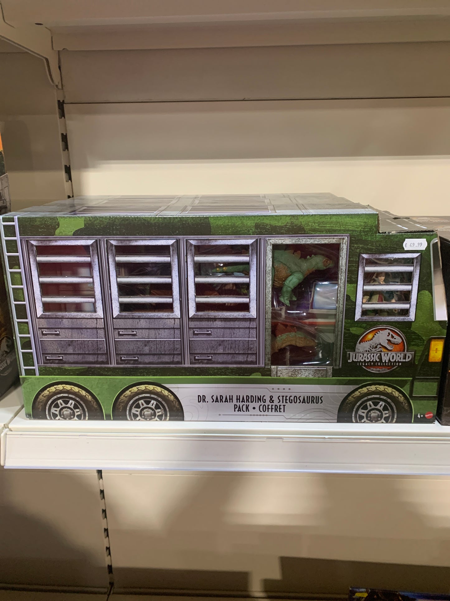 Jurassic World Legacy Collection Dr Sarah Harding & Stegosaurus