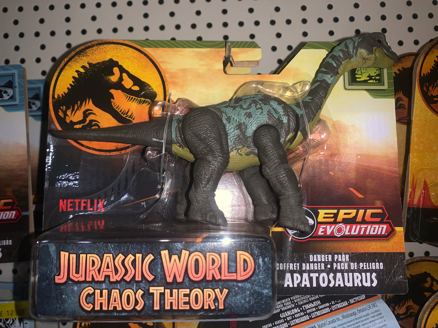 Jurassic World Chaos Theory Danger Pack Apatosaurus