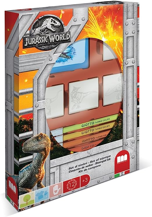 Jurassic World Stamper activity set 12pc