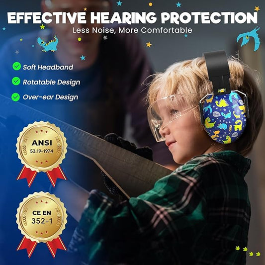 Kids Ear Defender, SNR 27dB Ear Defenders for Children