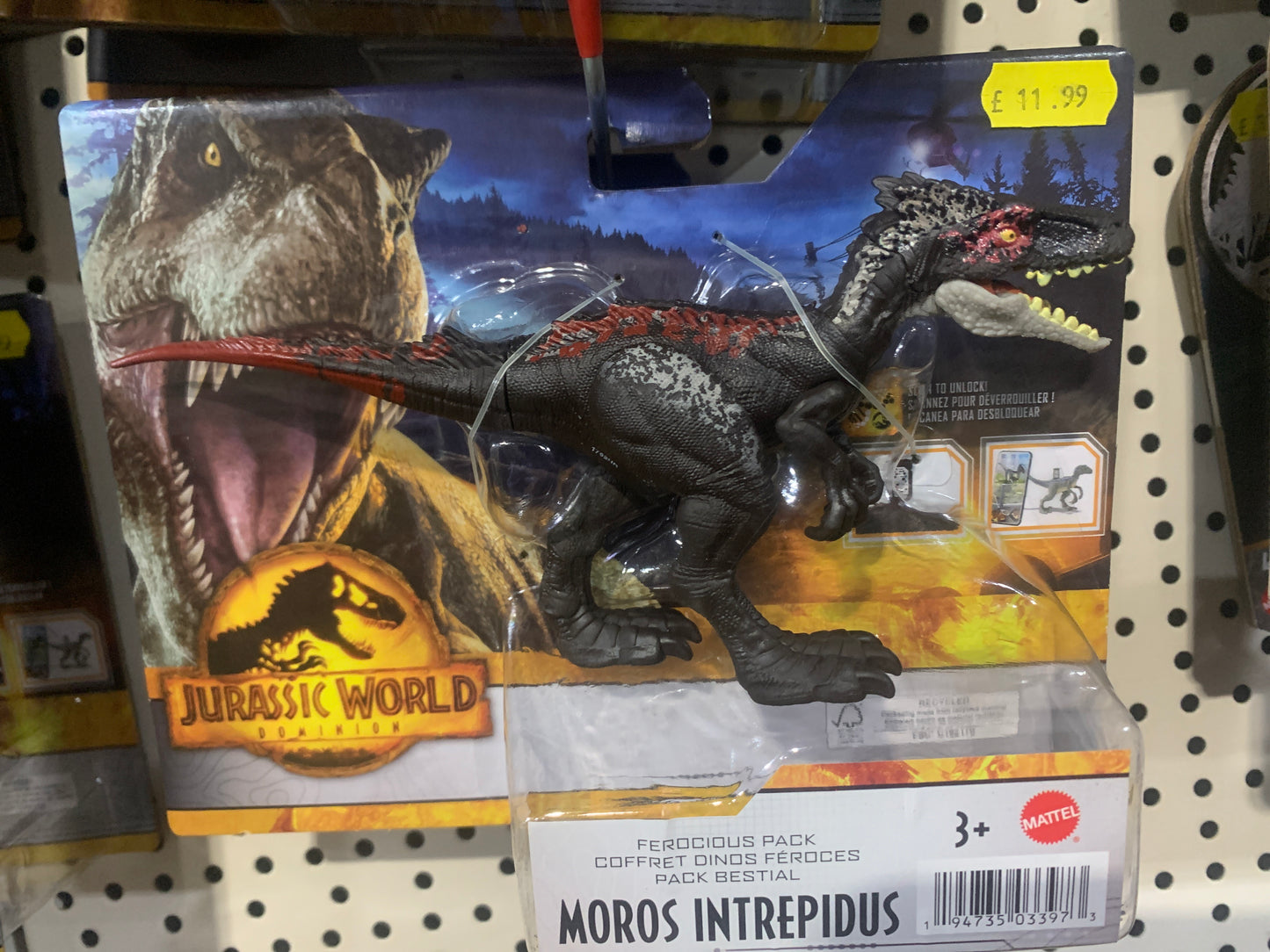 Jurassic World Dominion Ferocious Pack Moros Intrepidus v2