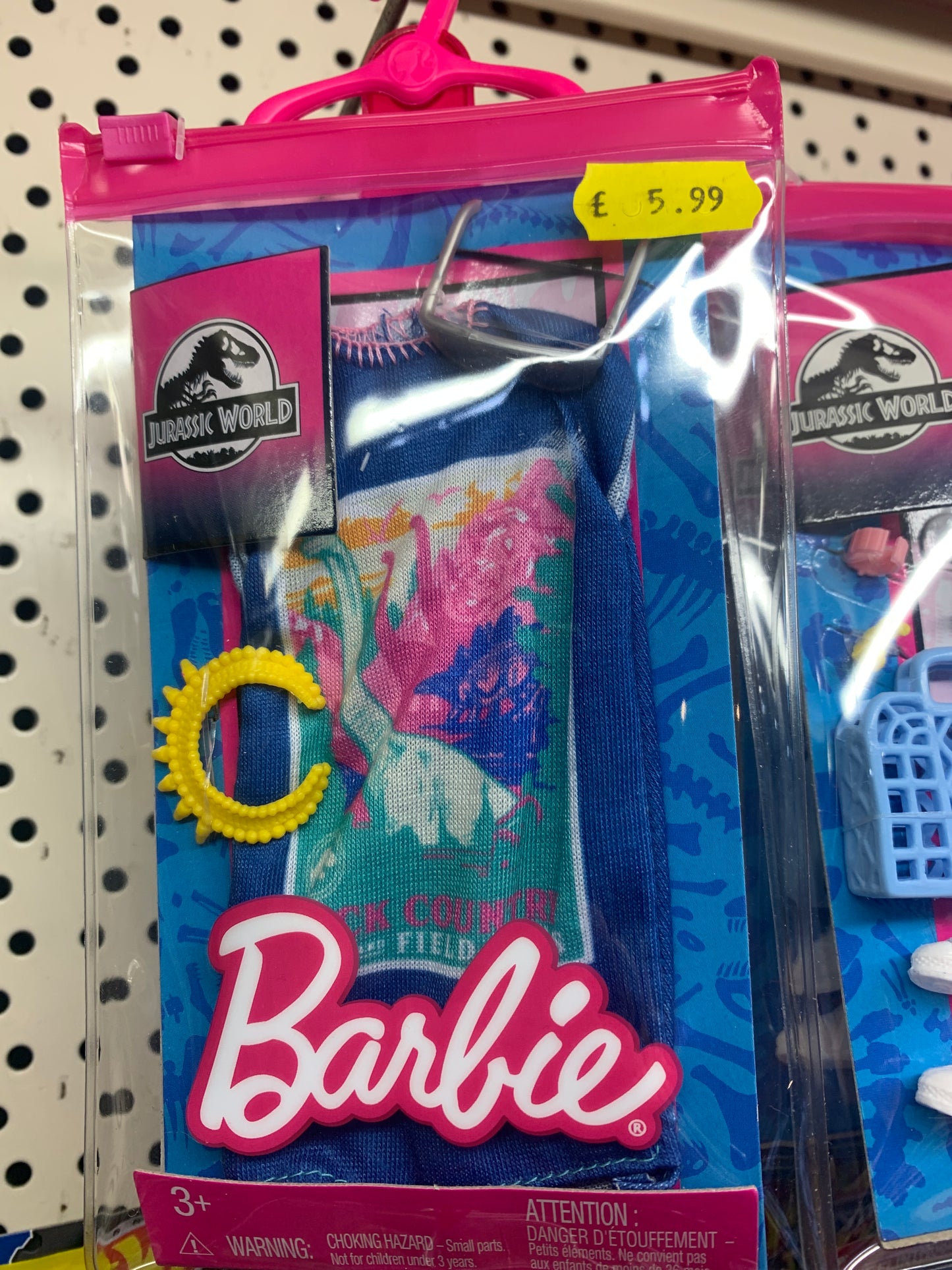 Barbie Fashions Jurassic Complete Look with Back Country Dress