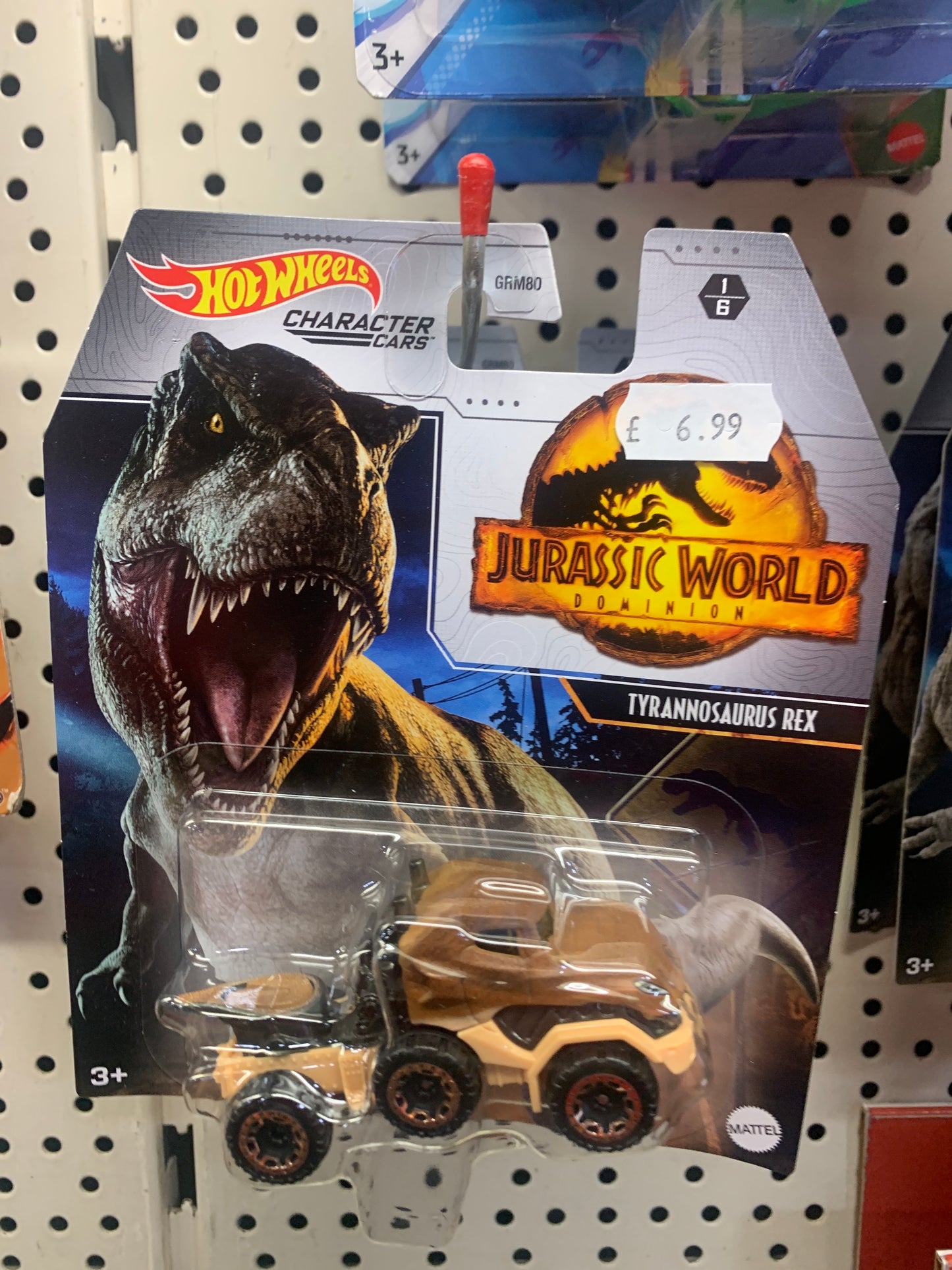 Hot Wheels Character Cars JW Dominion Tyrannosaurus Rex