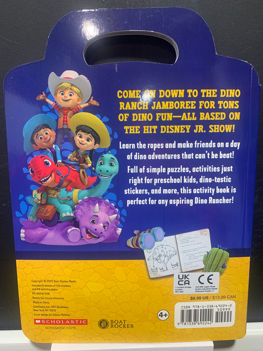 Dino Ranch Jamboree Activity Book