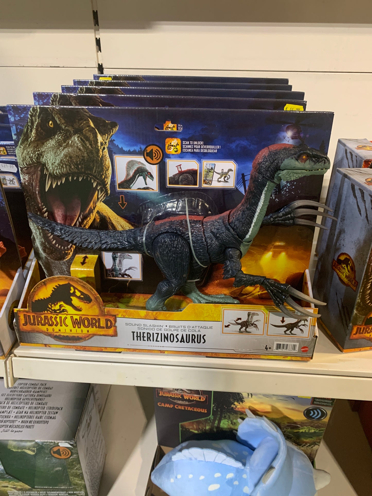 Jurassic World Sound Slashin Therizinosaurus