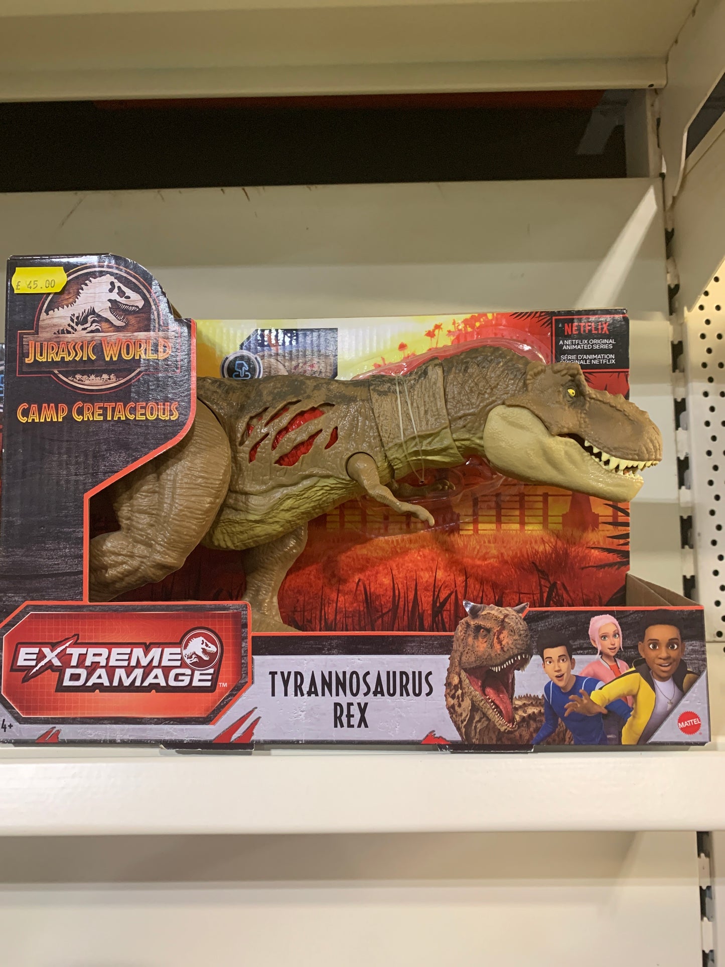 Jurassic World Camp Cretaceous Extreme Damage Tyrannosaurus Rex