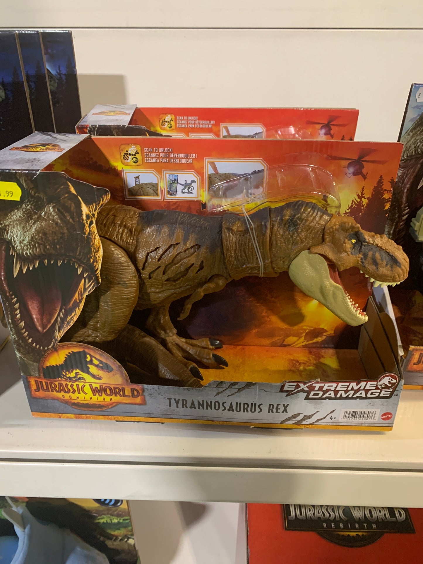 Jurassic World Dominion Extreme Damage T rex (Japanese Import)