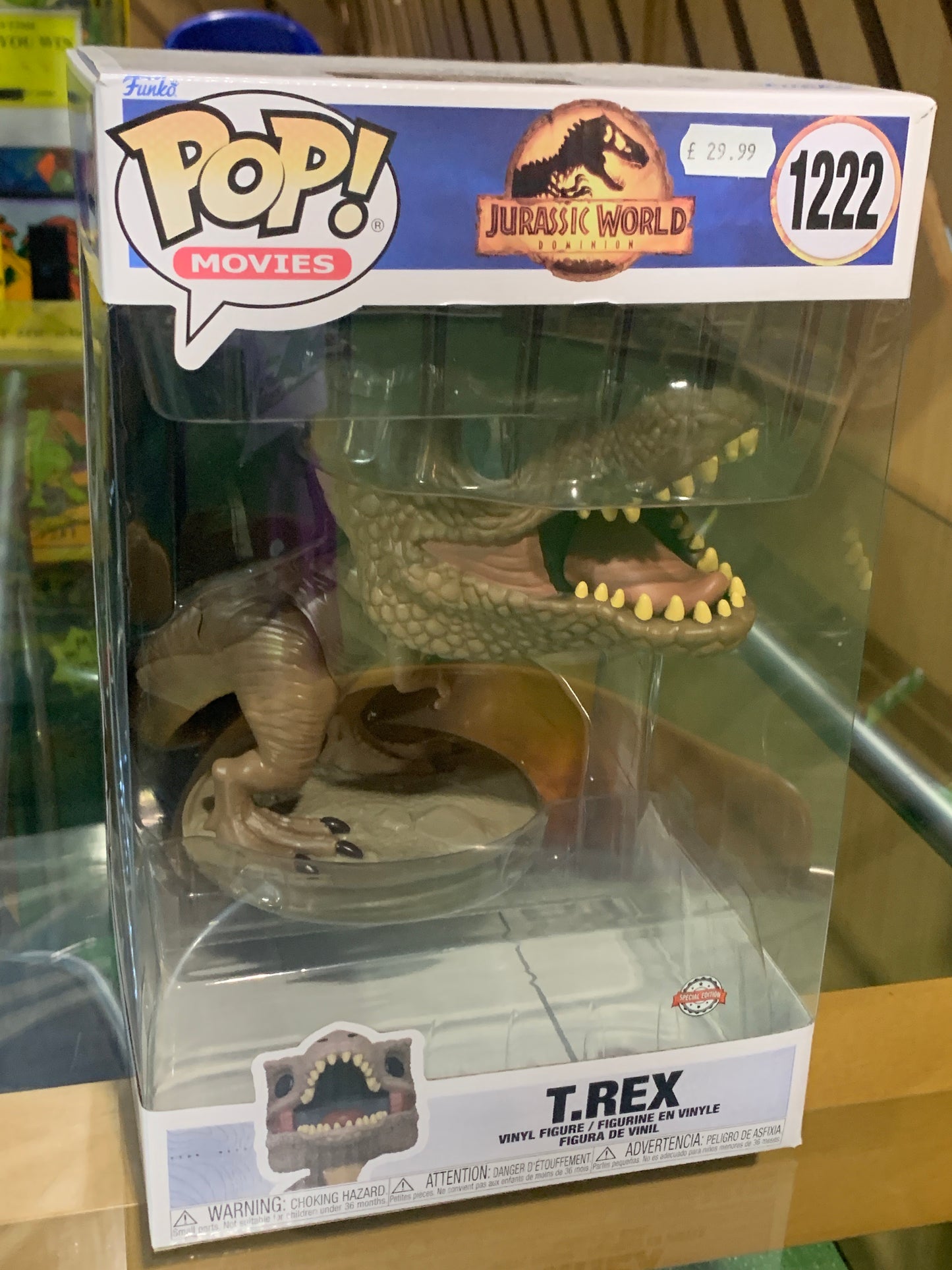 Funko 1222 Jurassic World Giant T Rex