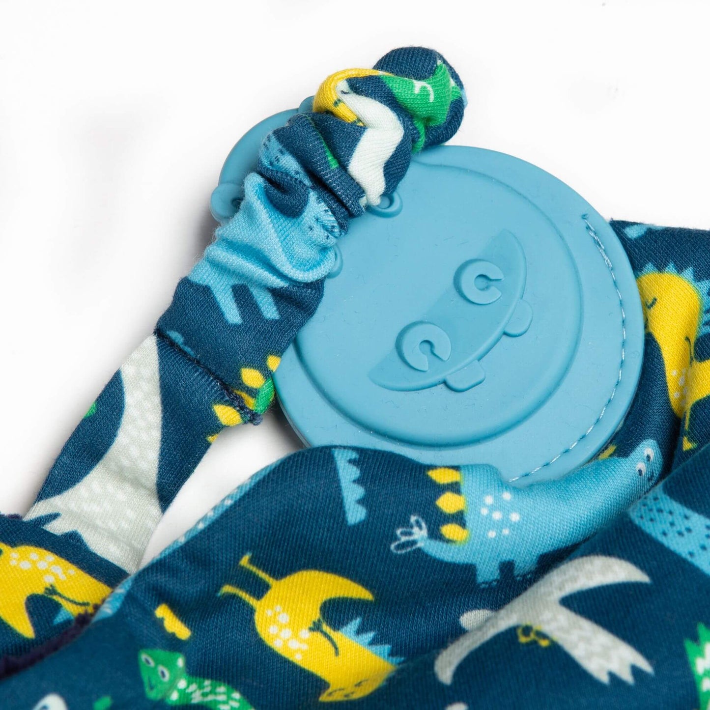 Cheeky Chompers Baby Comforter with Teether, Baby Dino