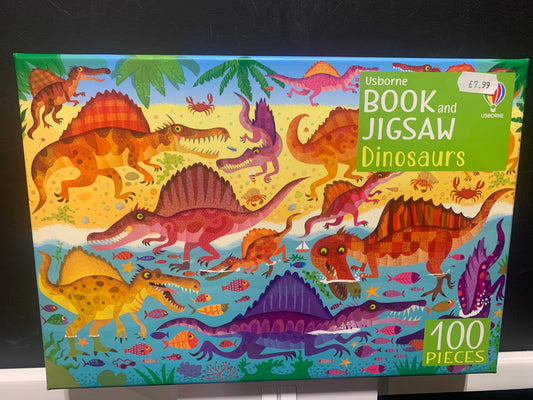 Usborne Book & Jigsaw Dinosaurs