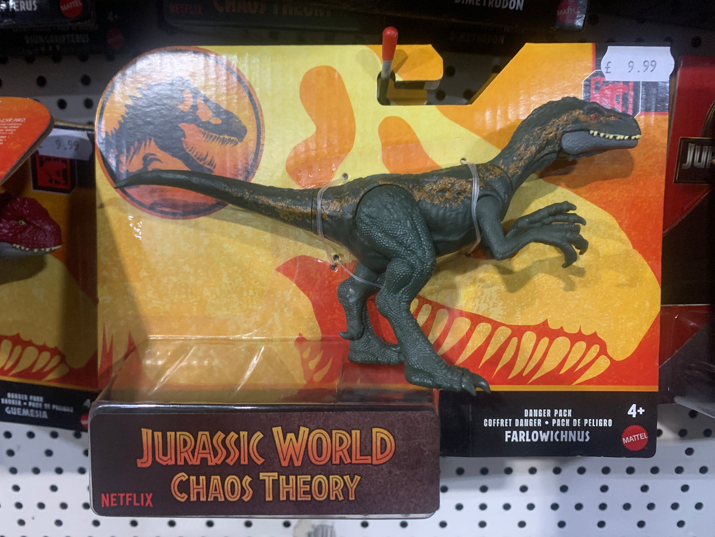 Jurassic World Chaos Theory Danger Pack Farlowichnus