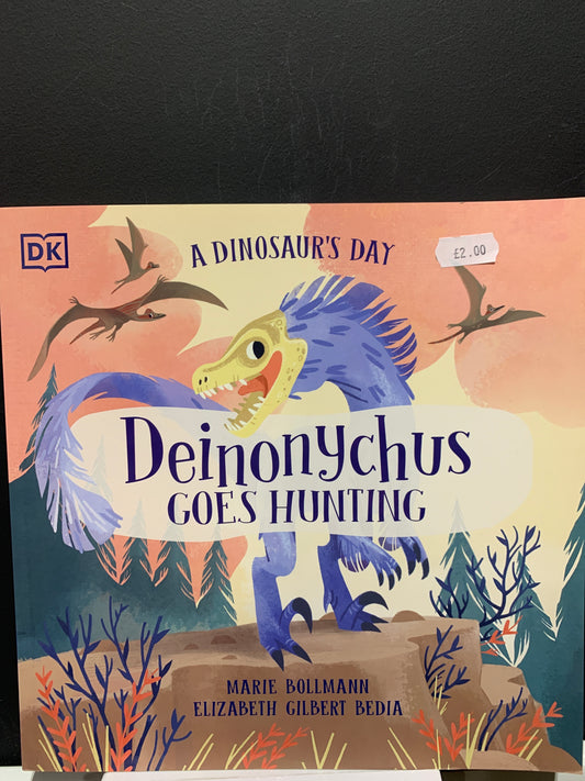Deinonychus goes hunting