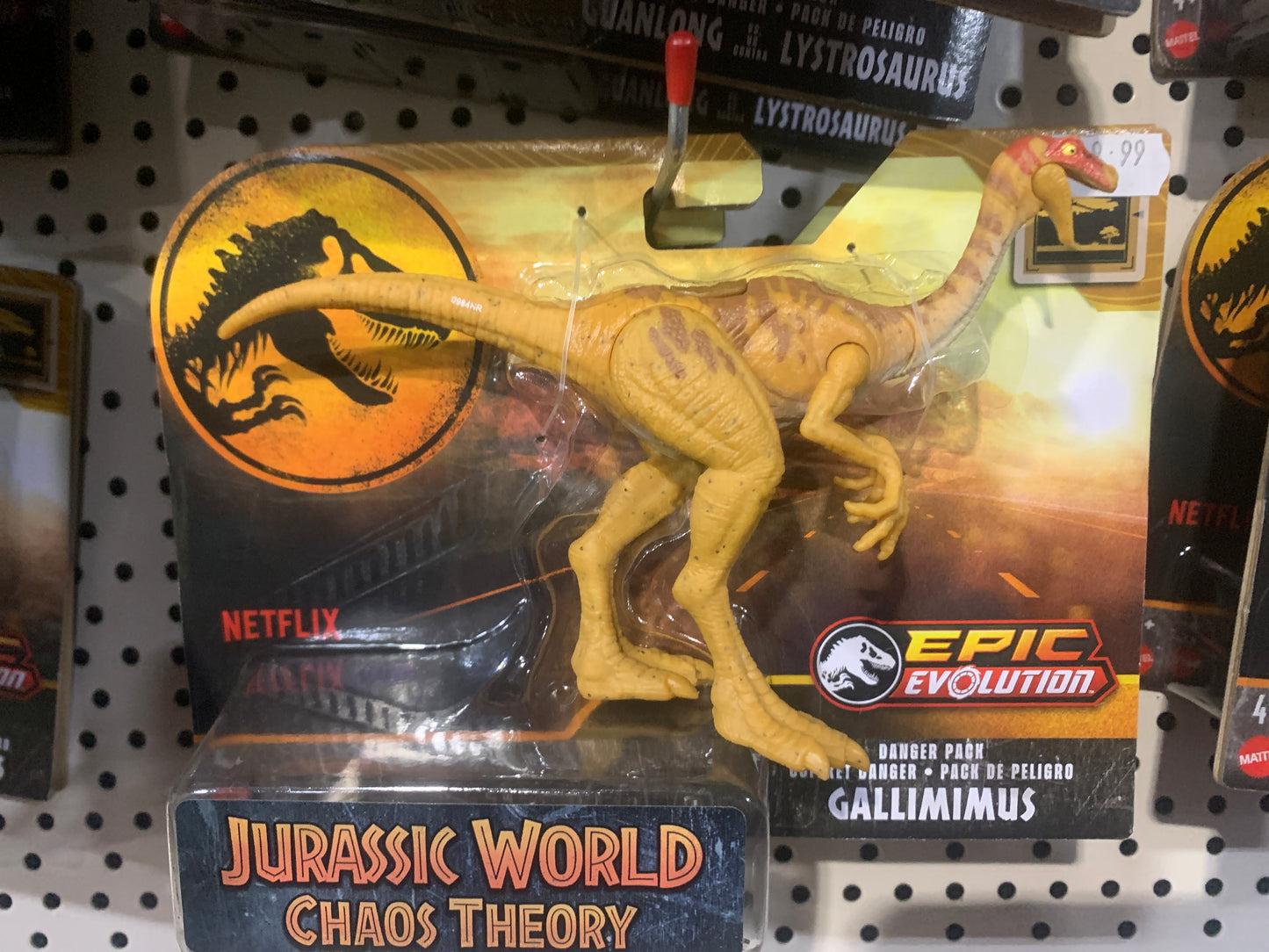 Jurassic World Chaos Theory Danger Pack Gallimimus