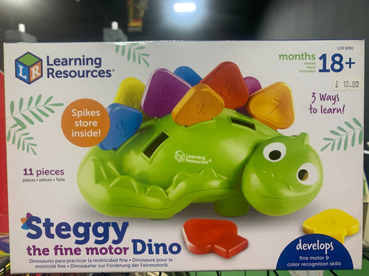 Learning Resources Steggy the fine motor Dino