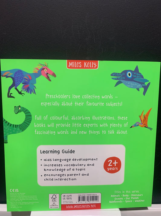 Big words for little experts dinosaurs