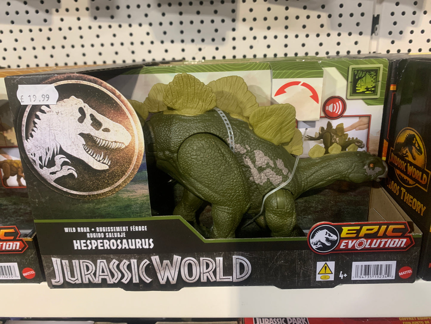 Jurassic World Epic Evolution Wild Roars Hesperosaurus