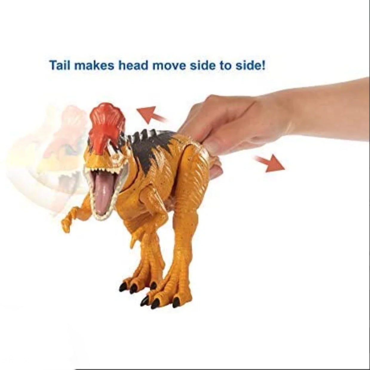 Jurassic World Primal Attack Sound Strike Cryolophosaurus