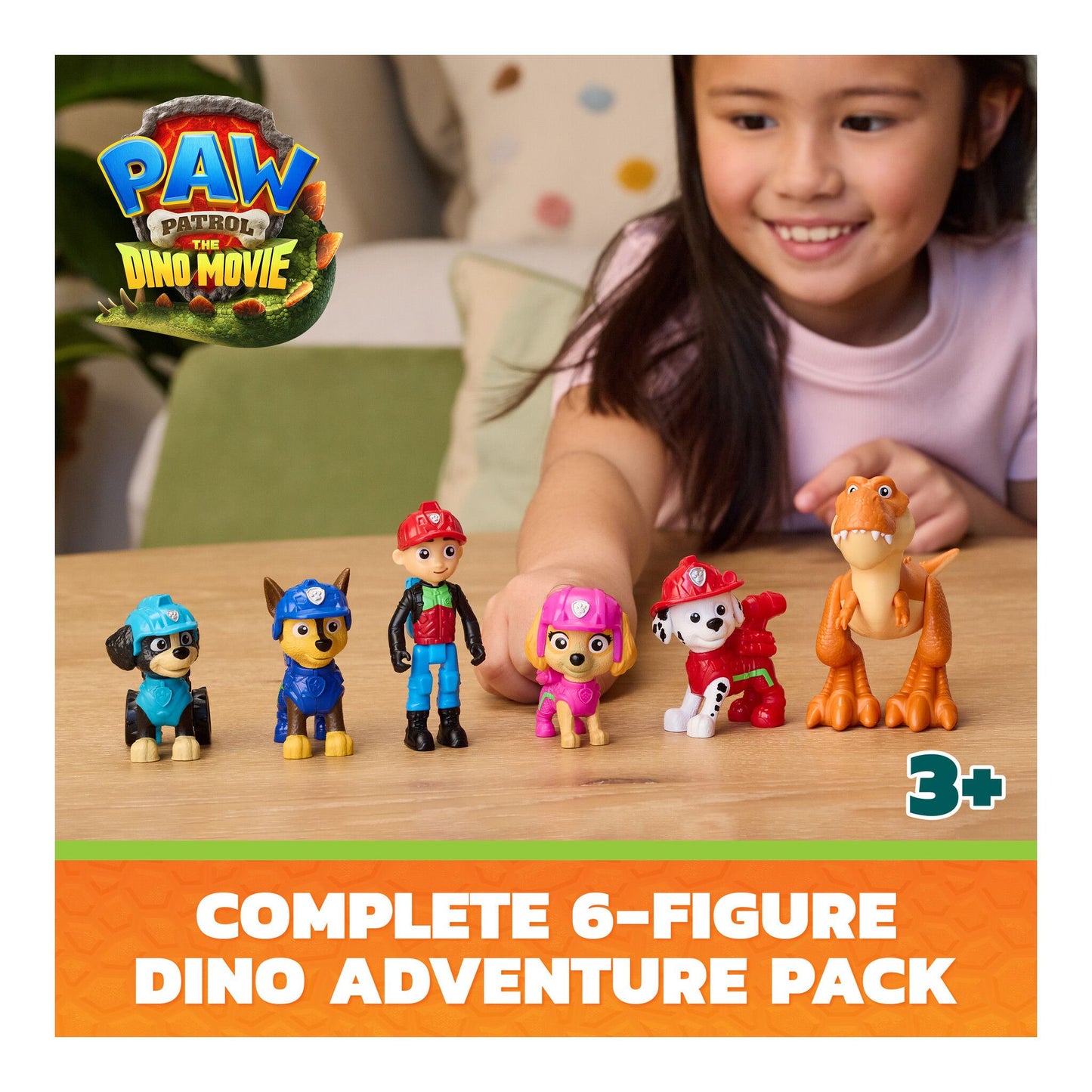 Paw Patrol Dino Movie Team Pack