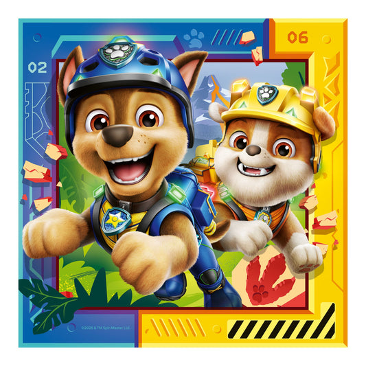 Paw Patrol Dino Movie 3 x 49pc Jigsaw Puzzles