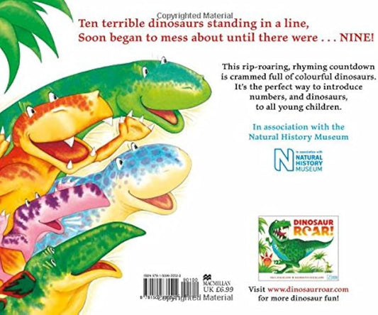 Ten Terrible Dinosaurs