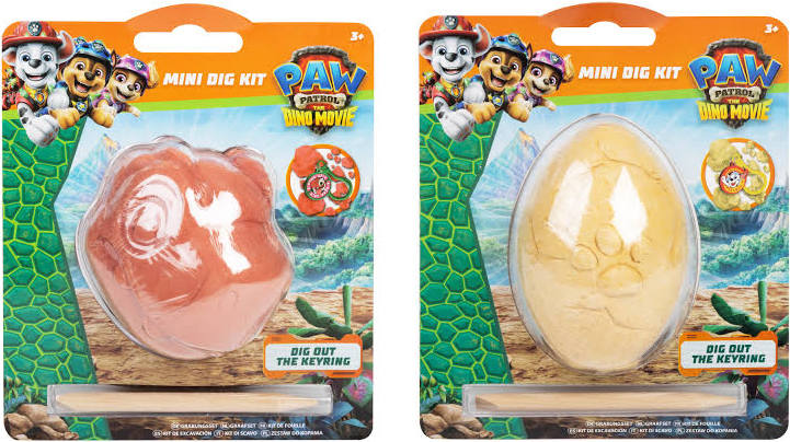 Paw Patrol The Dino Movie Mini Dig Kit