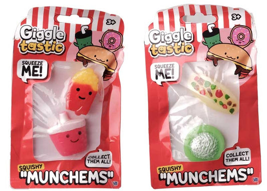 GIGGLE TASTIC SQUISHY MUNCHEMS ASSORTED