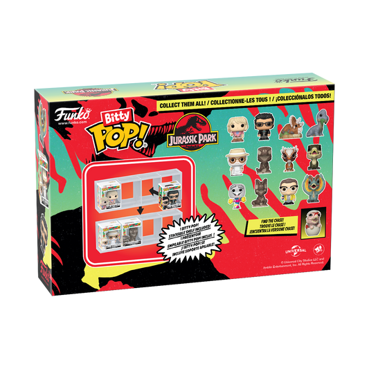 Bitty Pop! Jurassic Park 4-Pack Series 1 - Triceratops