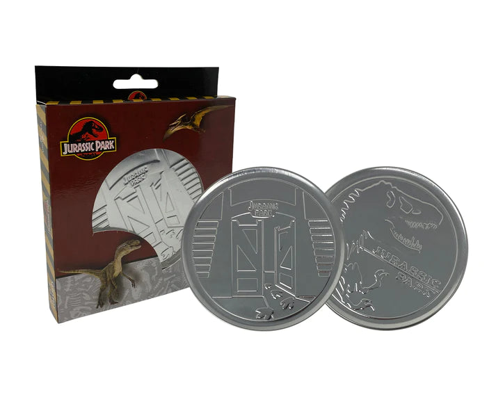 Jurassic Park set of 4 Metal Coasters