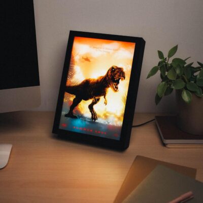 Grupo Erik Mood Light Framed Prints - Jurassic Park Merchandise