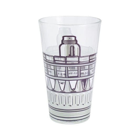 Barbasol Glass in a Tin