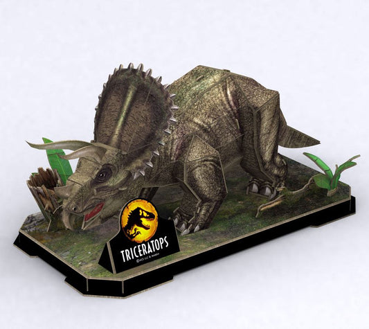 Jurassic World Dominion 3D Puzzle Triceratops