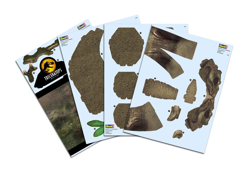 Jurassic World Dominion 3D Puzzle Triceratops