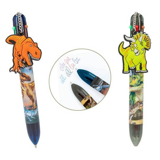Dino World Gel Pen 6 Colours