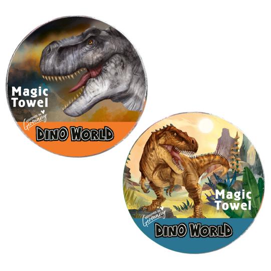 Dino World Magic Towel