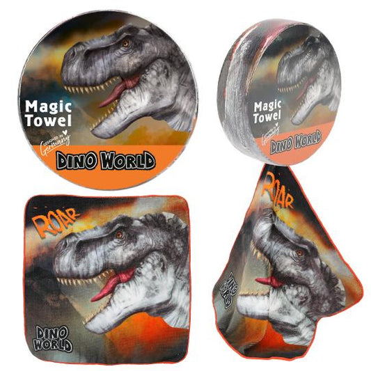Dino World Magic Towel