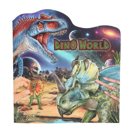 Dino World Colouring Book Figural